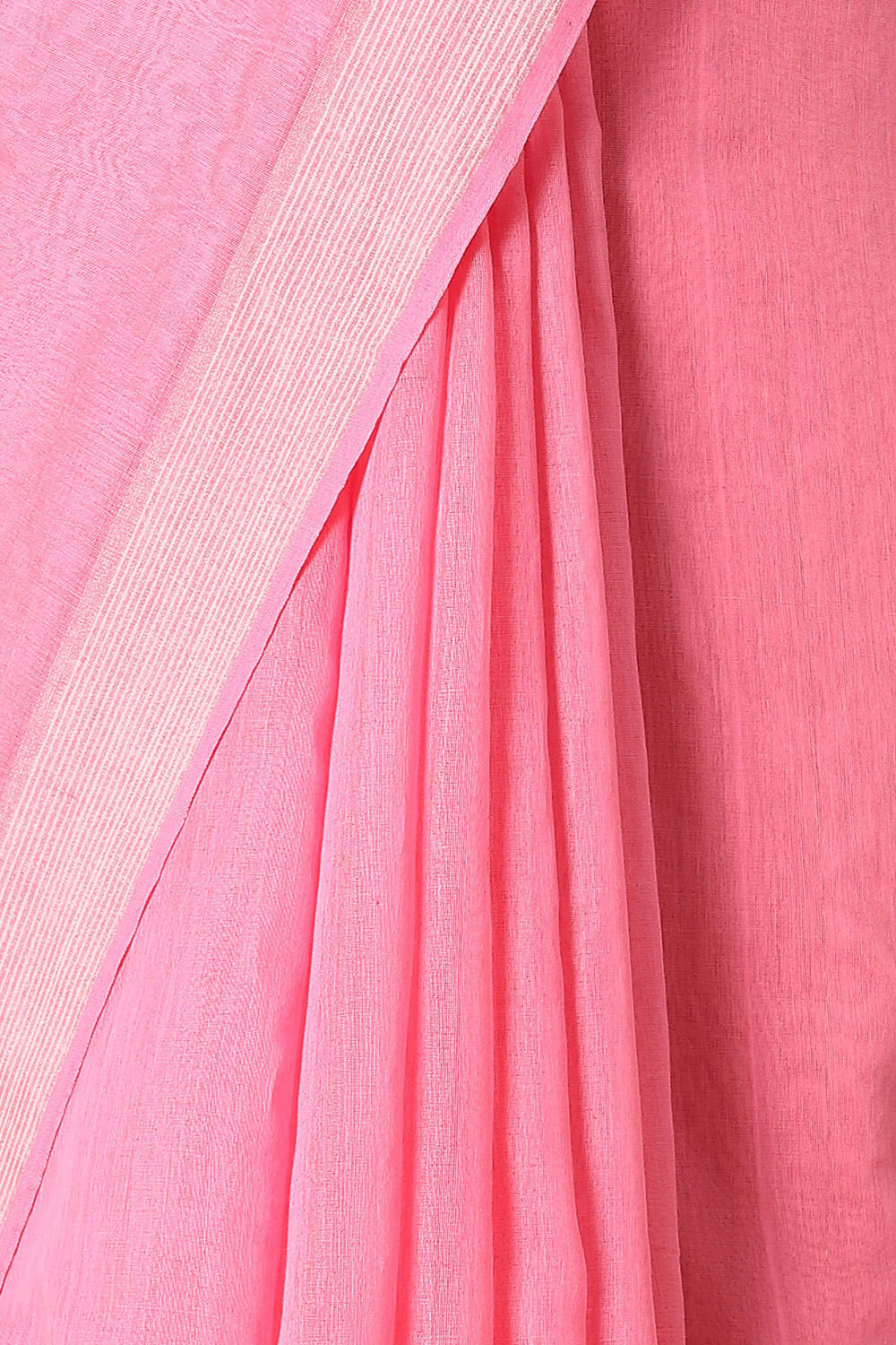 Light Pink Pure Silk Cotton Jamdani Saree image number null