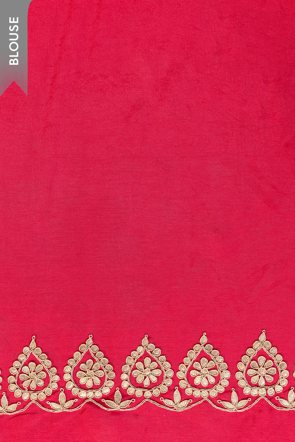 Beige Viscose Tissue Gota Patti Saree image number null