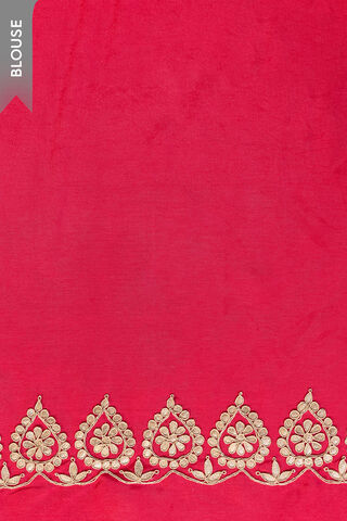 Beige Viscose Tissue Gota Patti Saree thumbnail image number null