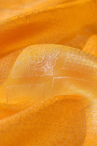 Yellow Woven Pure Viscose Saree thumbnail image number null
