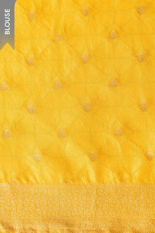 Yellow Pure Viscose Woven Saree thumbnail image number null