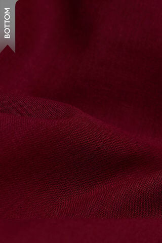 Purple Woven Pure Cotton Unstitched Suit Set thumbnail image number null