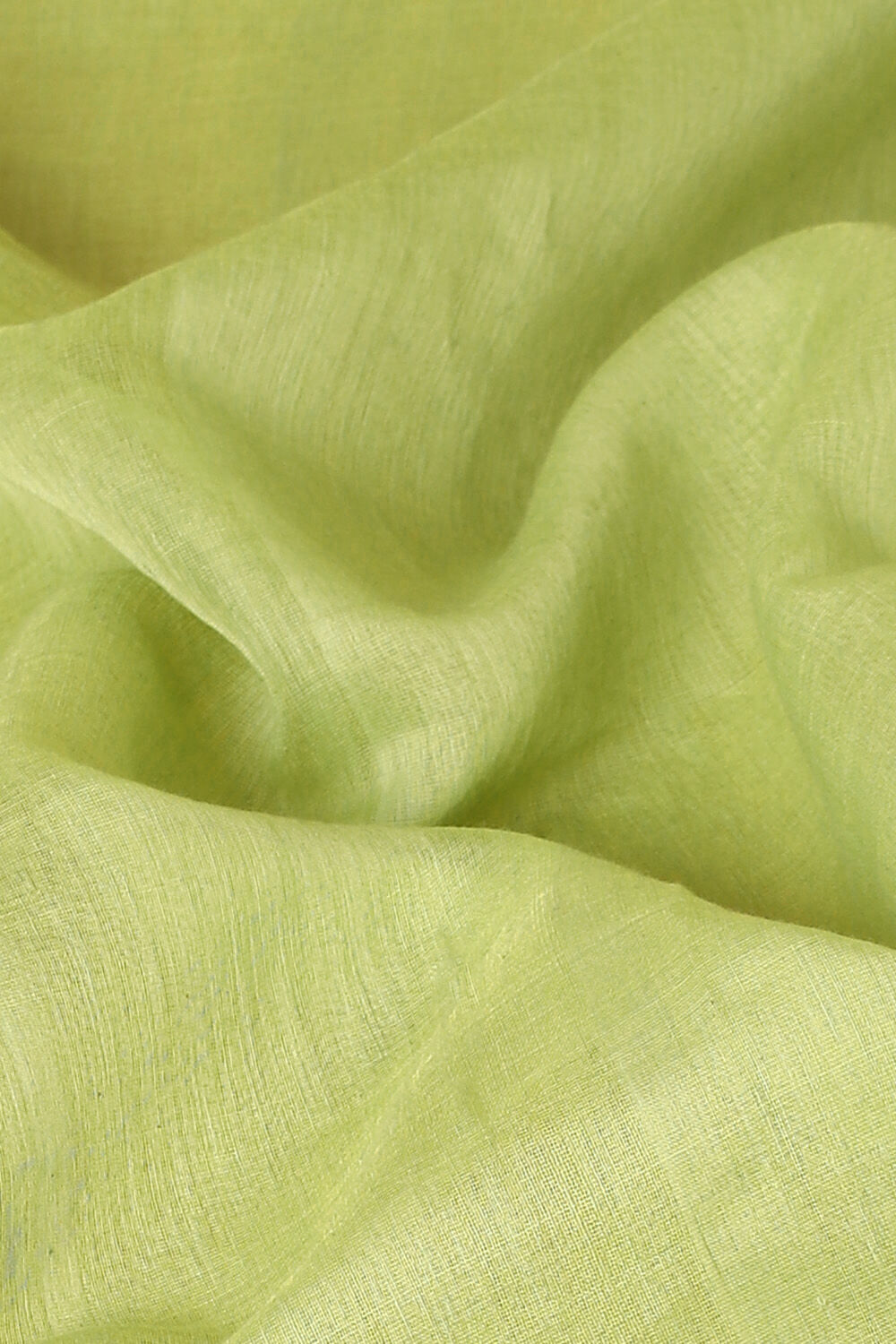Green Pure Silk Cotton Jamdani Saree image number null