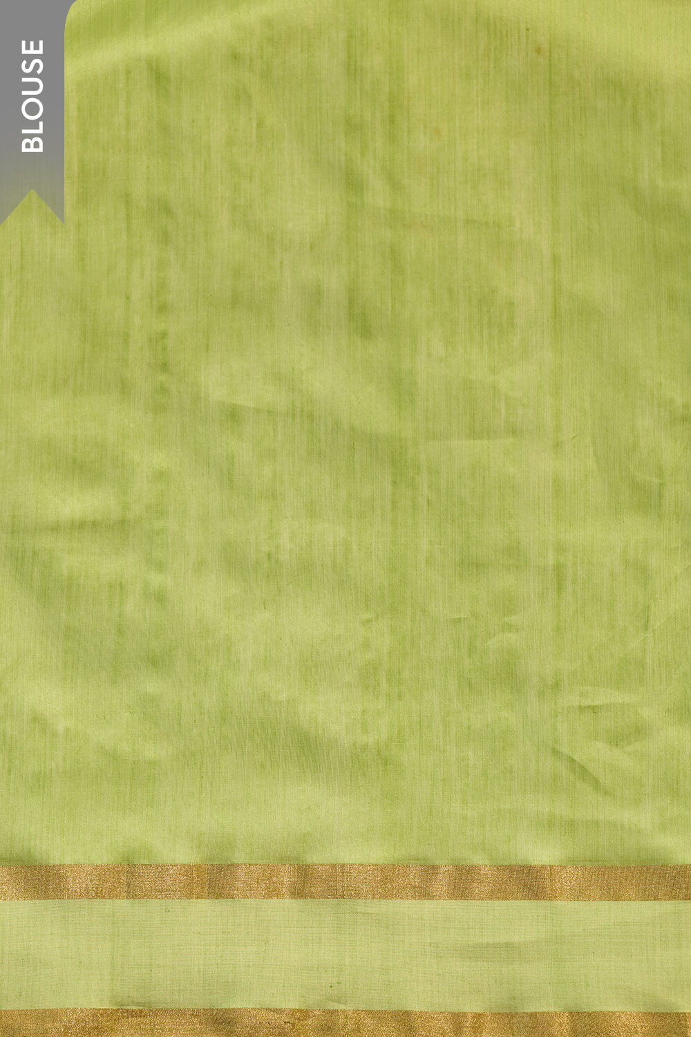 Green Woven Pure Silk Cotton Chanderi Saree image number null