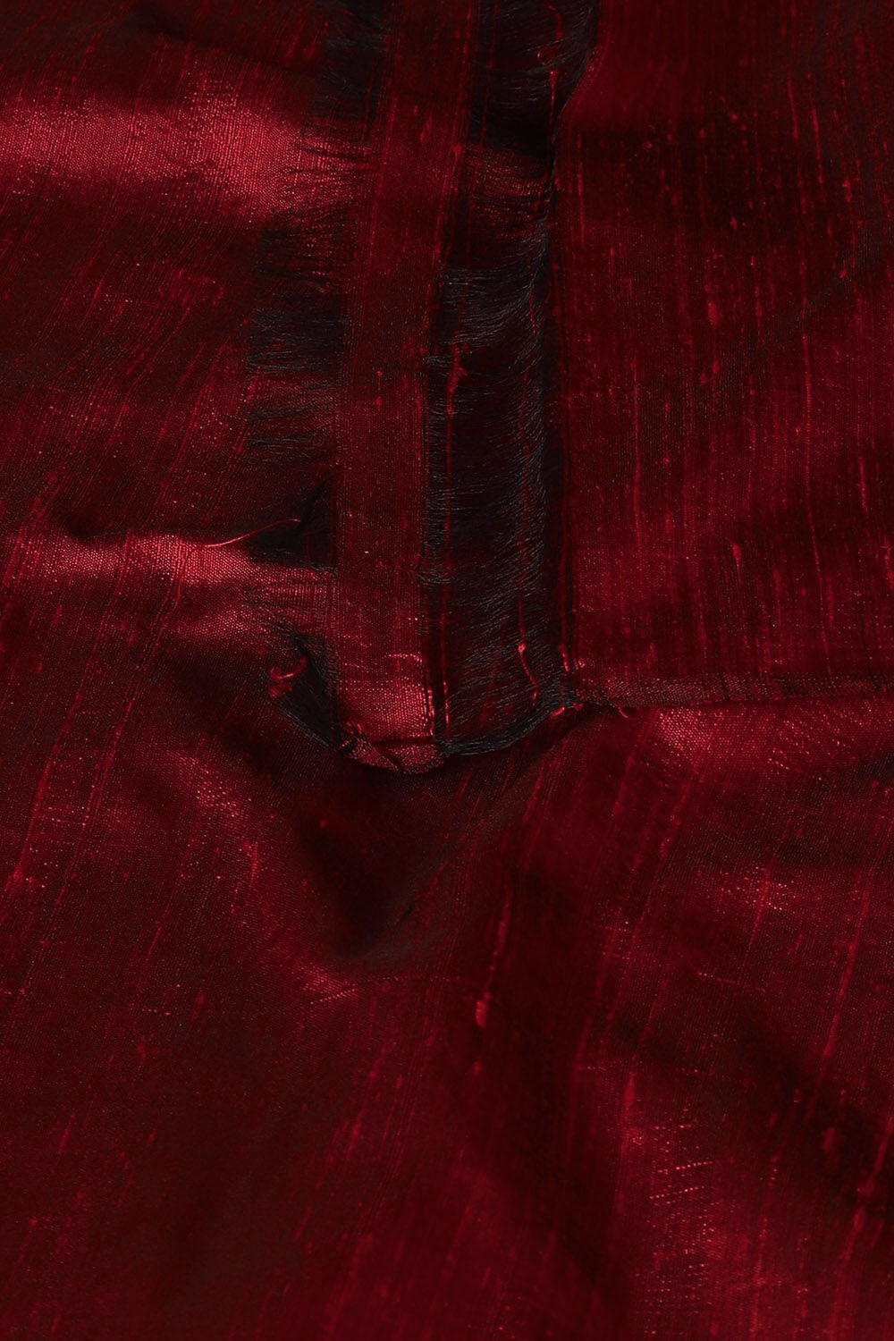 Red Pure Silk Woven Saree image number null