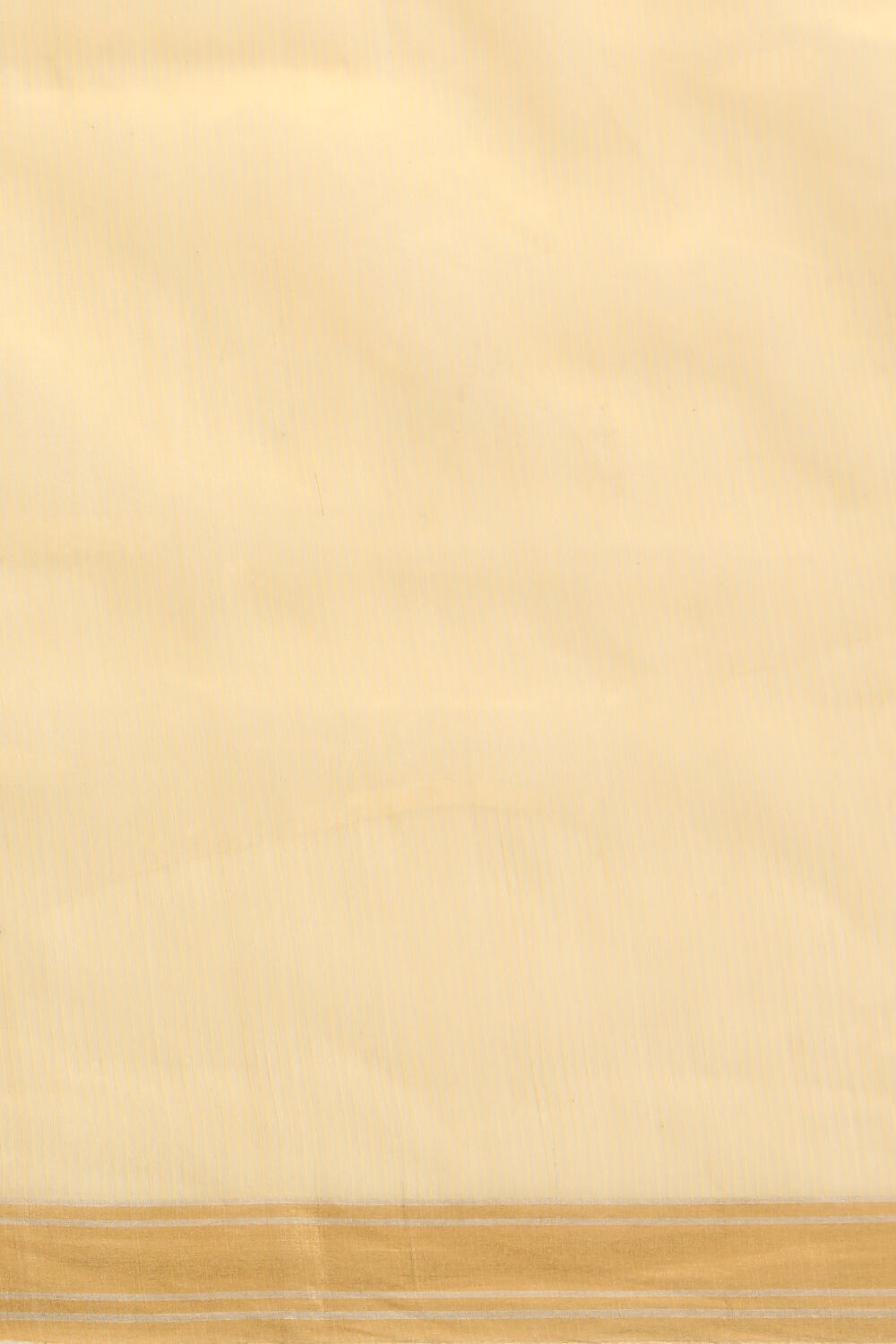 Yellow Woven Pure Silk Tissue Chanderi Saree image number null