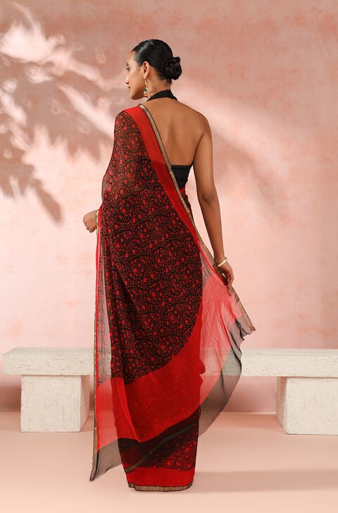 Sarees Women's Chiffon Saree With blouse piece,Wear Everyday, free  shipping, 