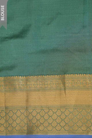 Light Blue Woven Silk Viscose Saree thumbnail image number null