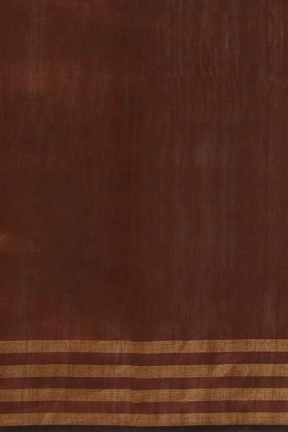 Brown Pure Tussar Silk Bhagalpuri Saree image number null