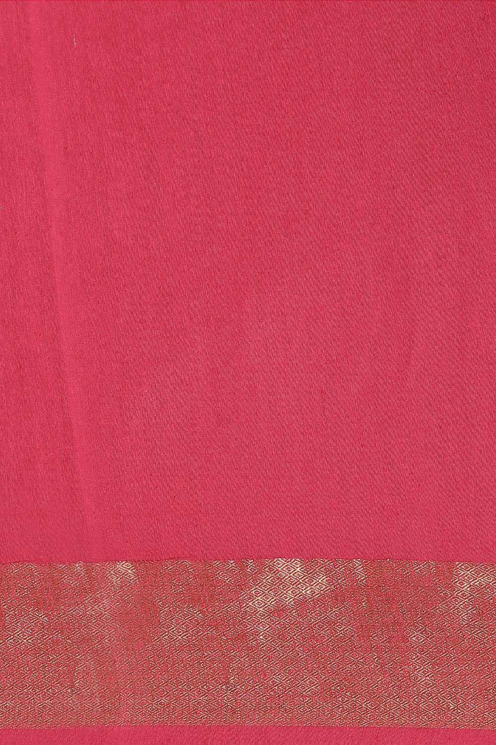 Red Pure Tussar Silk Bhagalpur saree image number null