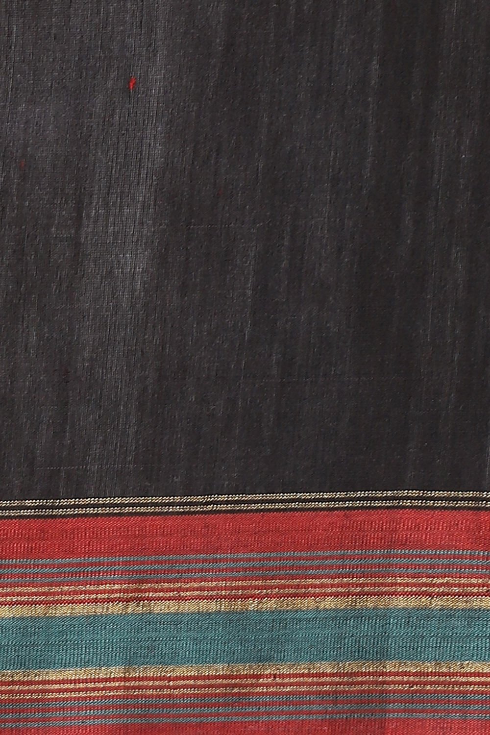 Red Pure Tussar Silk Bhagalpuri Saree image number null