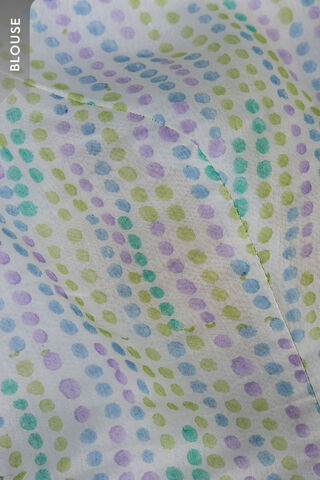 Green Rajasthan Pure Silk Cotton Printed Mukaish Saree thumbnail image number null