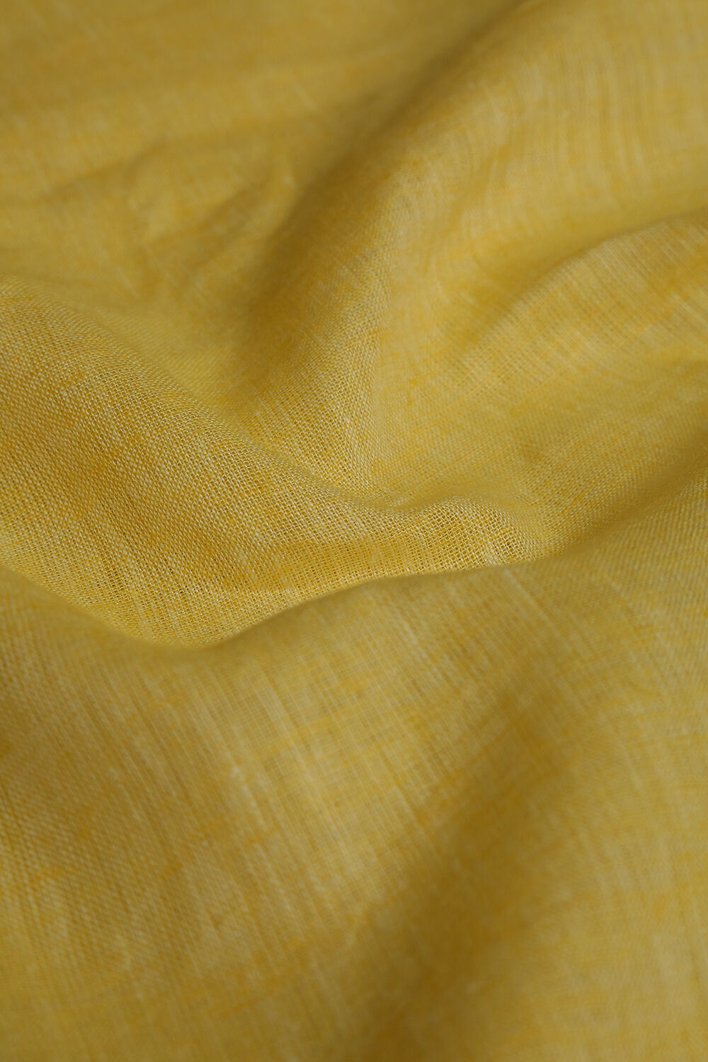Yellow Bengal Pure Linen Suit Set image number null