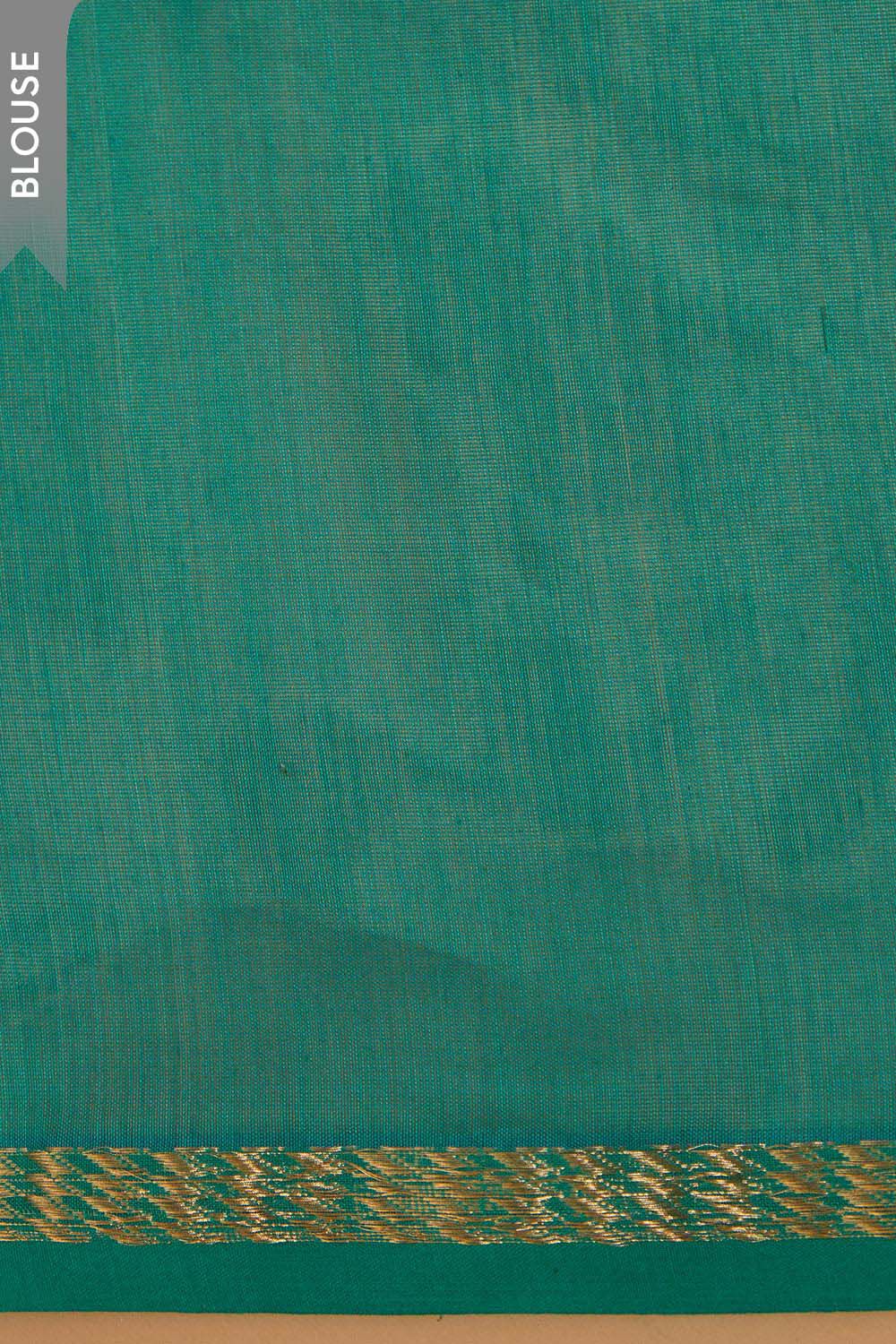 Dark Blue Woven Pure Silk Cotton Maheshwari Saree image number null