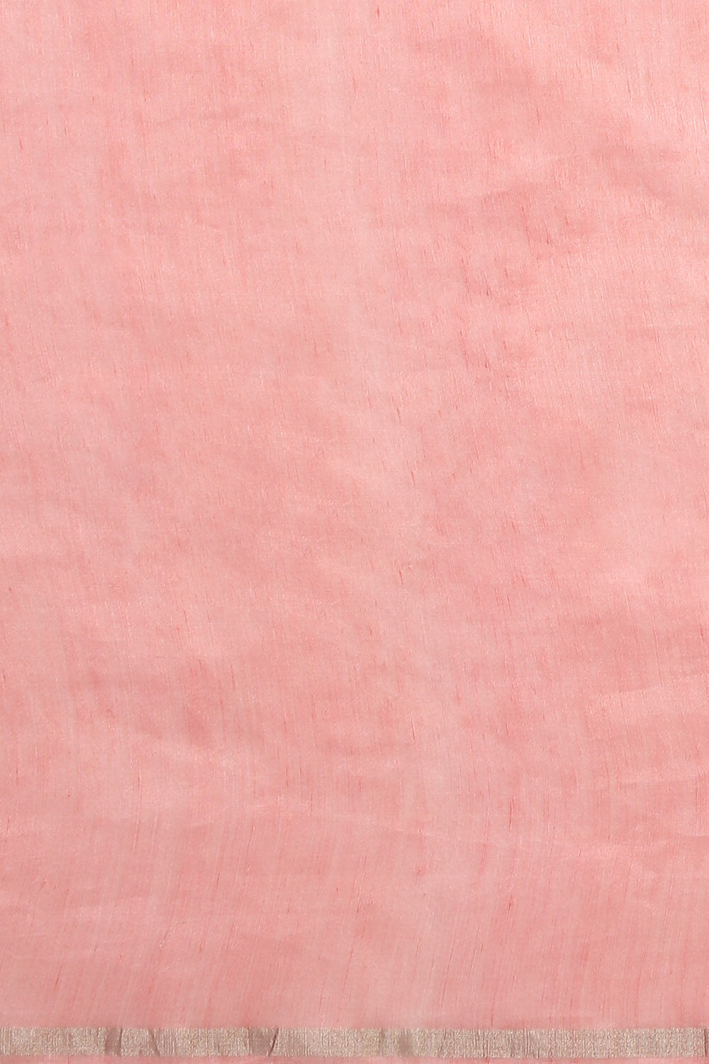 Light Pink Pure Silk Linen Jamdani Saree image number null