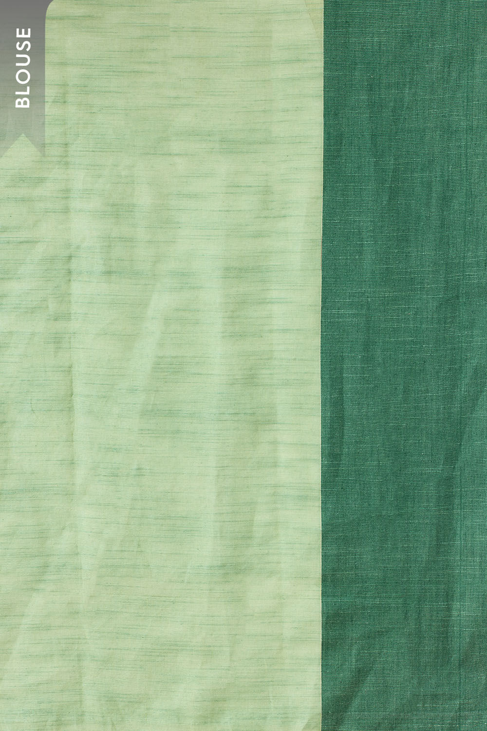 Green Woven Pure Cotton Bengal Saree image number null