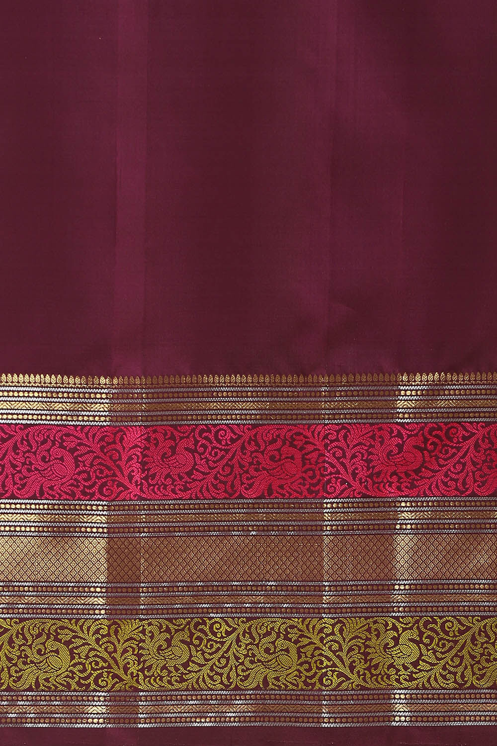 Beige Pure Soft Silk Saree image number null