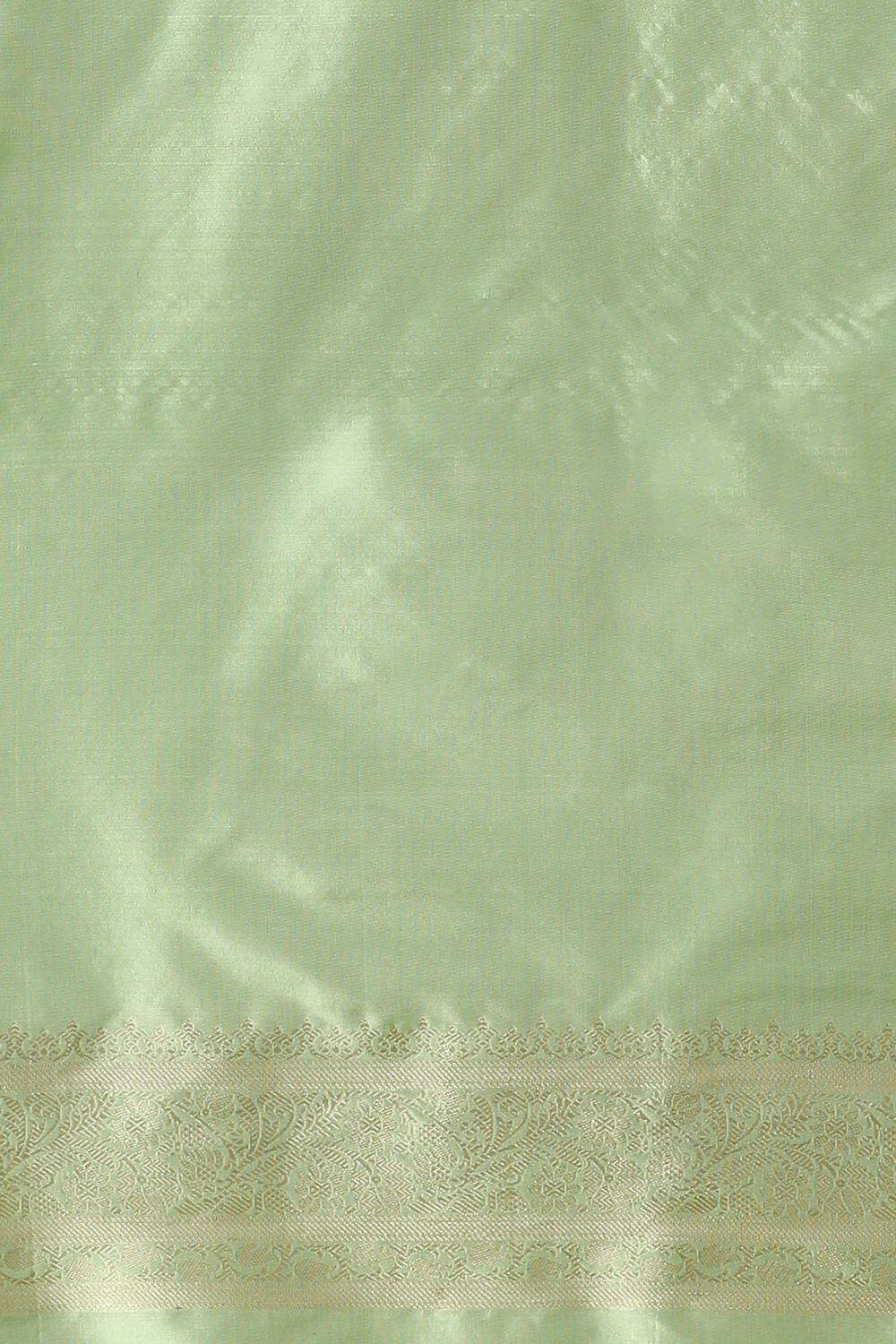 Light Green Pure Silk Banarasi Brocade Saree image number null