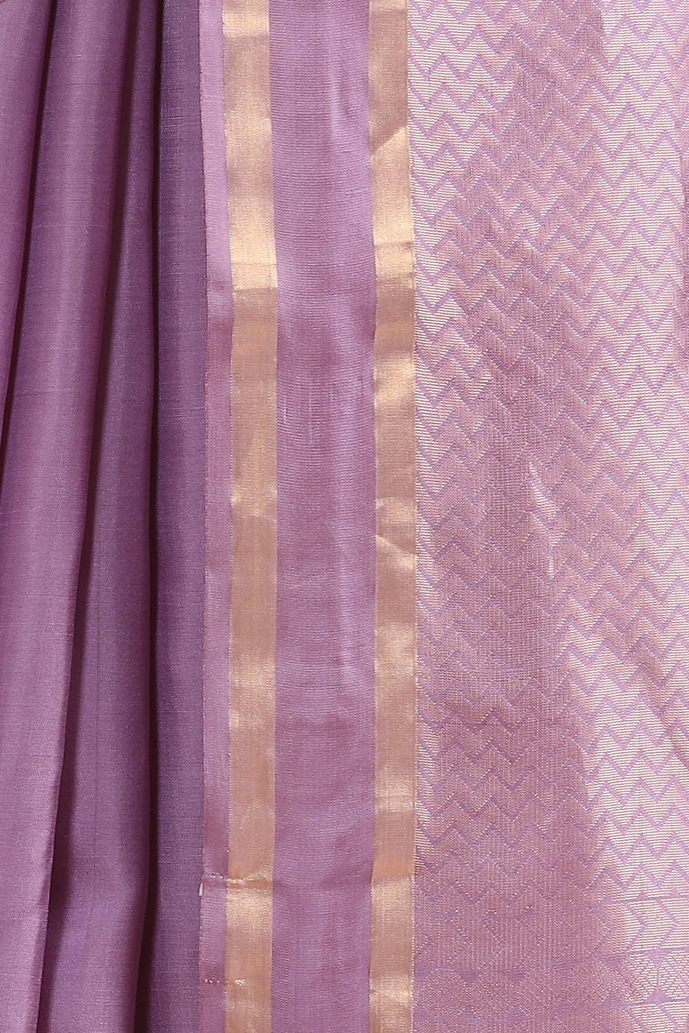 Violet Pure Silk South Saree image number null