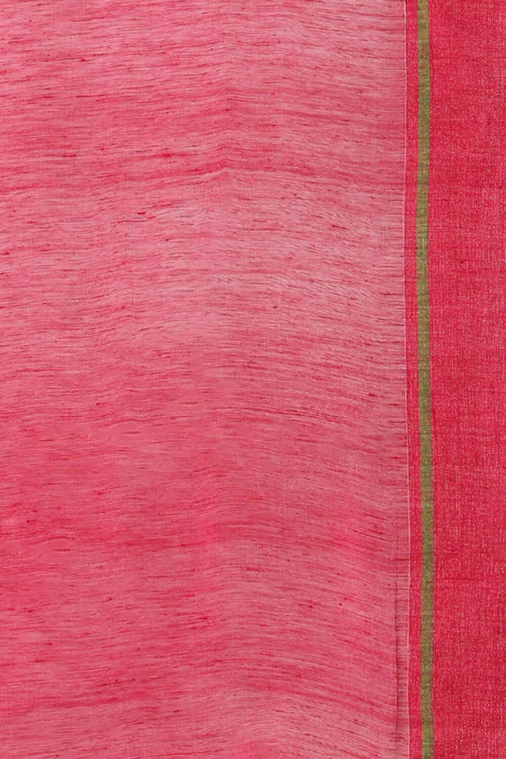 Off White Handwoven Jamdani Pure Silk Linen Saree image number null