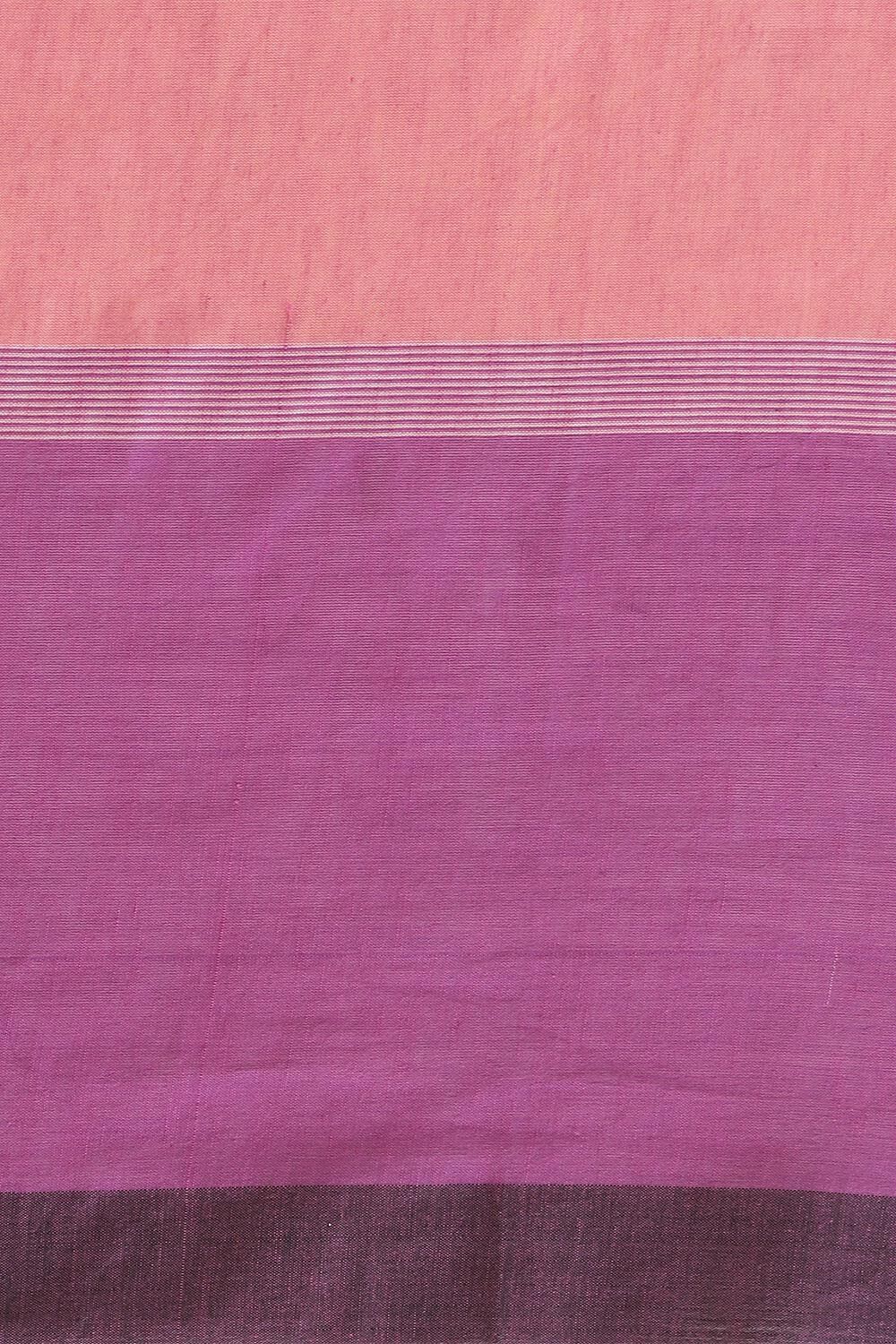 Blue Pure Cotton Bengal Saree image number null