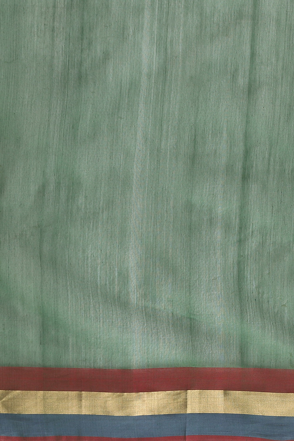 Dark Green Pure Silk Cotton Maheshwari Saree image number null