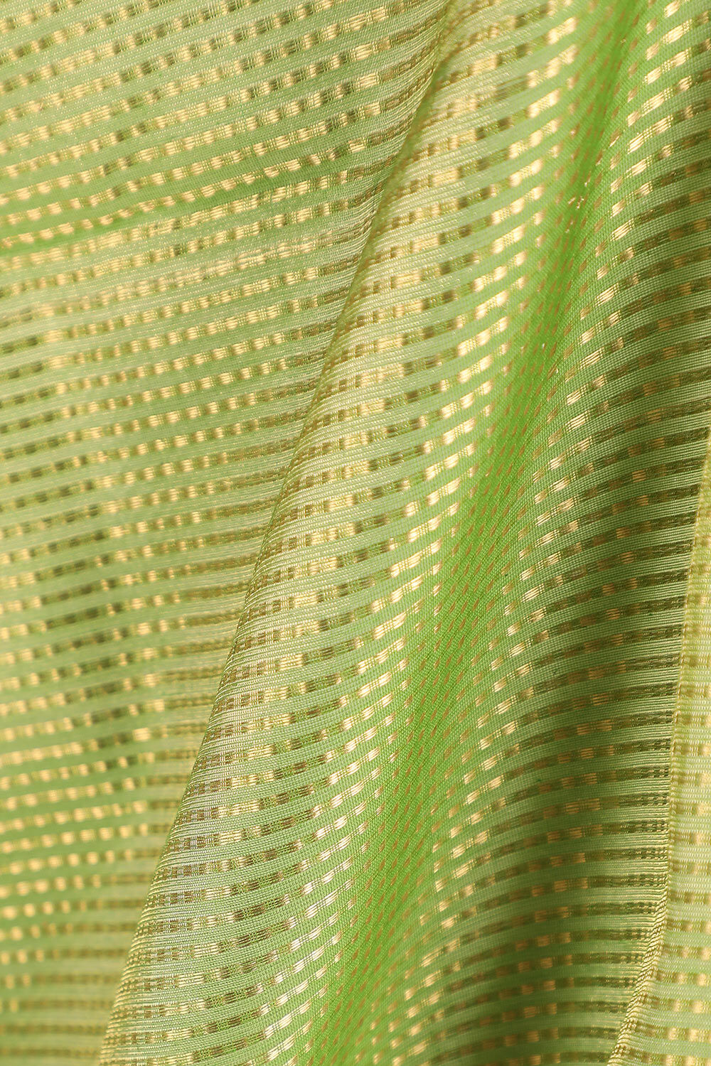 Green Woven Pure Silk Cotton Chanderi Saree image number null