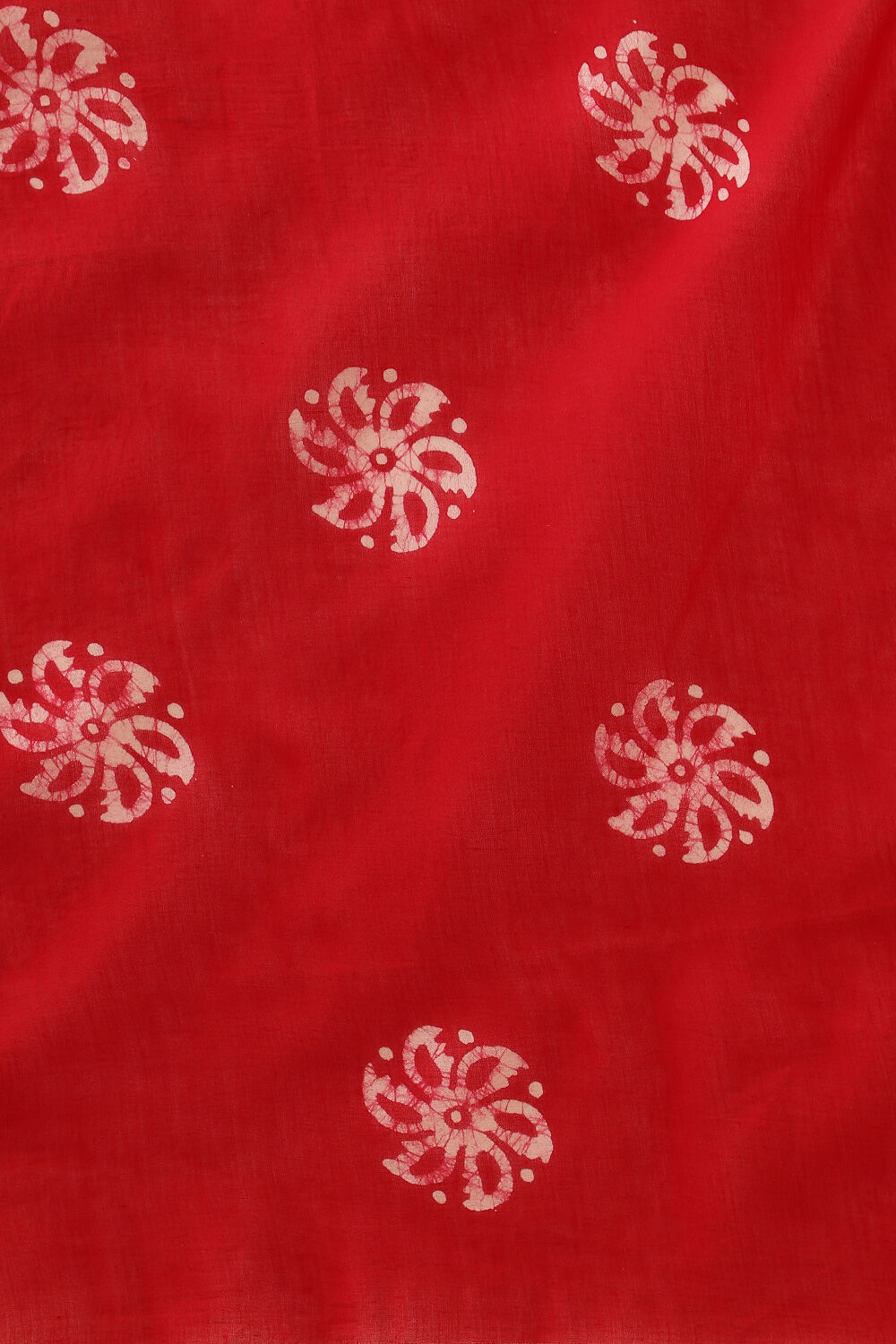 Red Ujjain Pure Cotton Printed Saree image number null