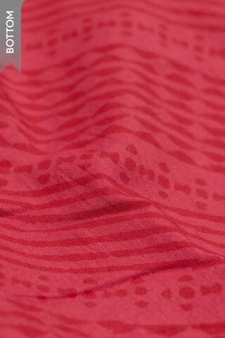 Pink Pure Cotton Dabu Block Printed Unstitched Suit Set thumbnail image number null