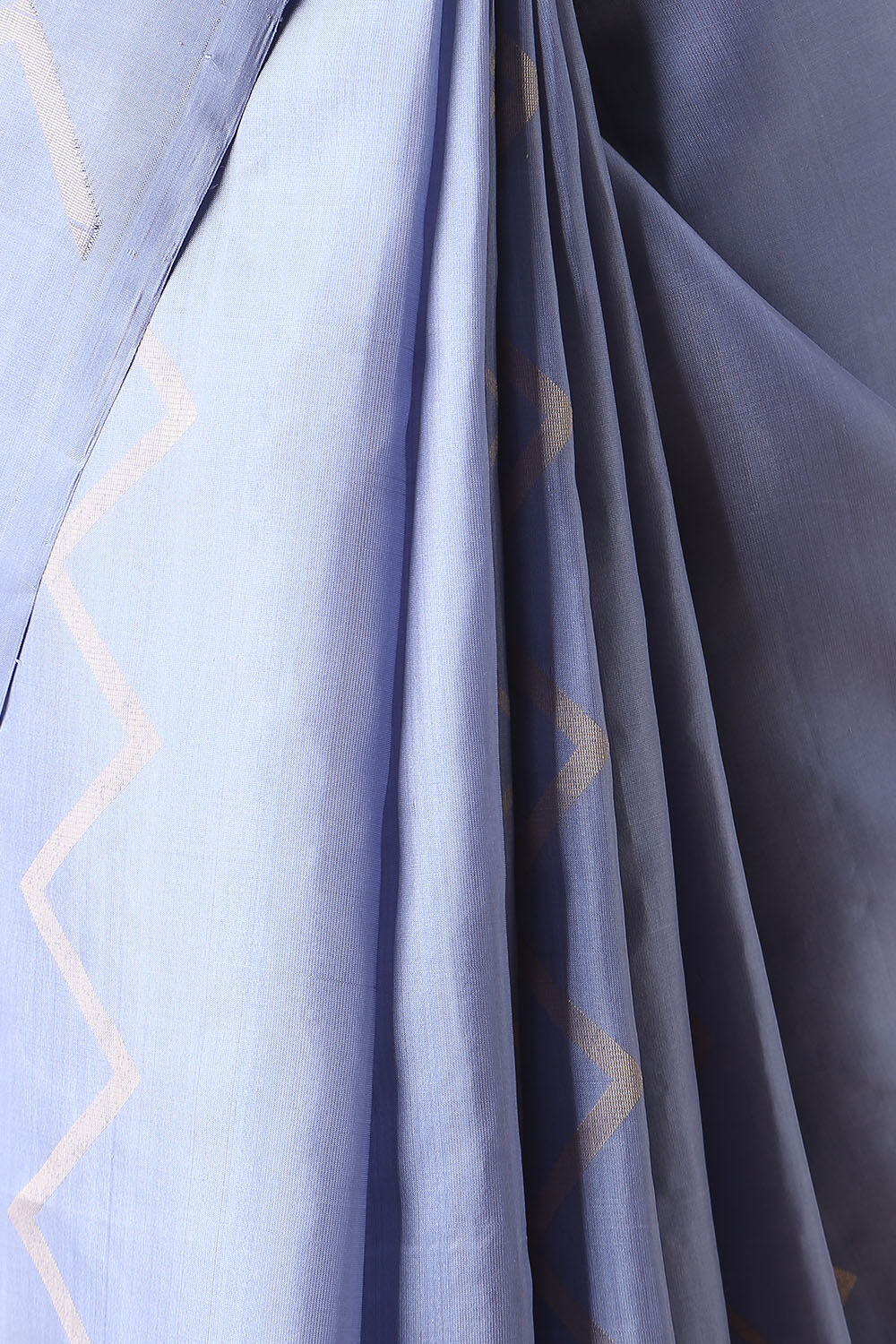Light Blue Pure Silk South Saree image number null
