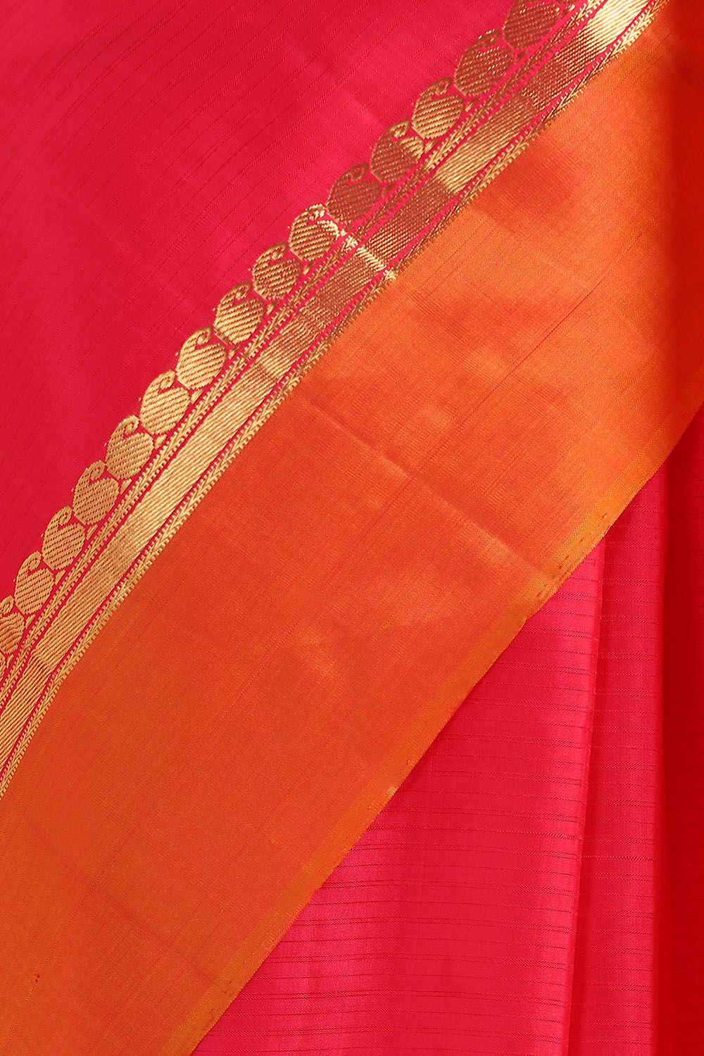 Red Pure Soft Silk Saree image number null
