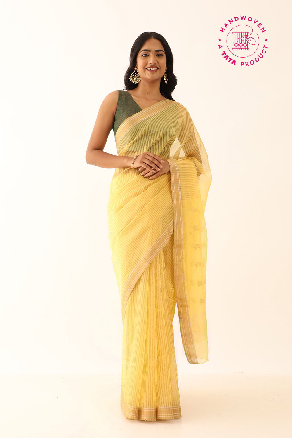 Haldi ki saree sale