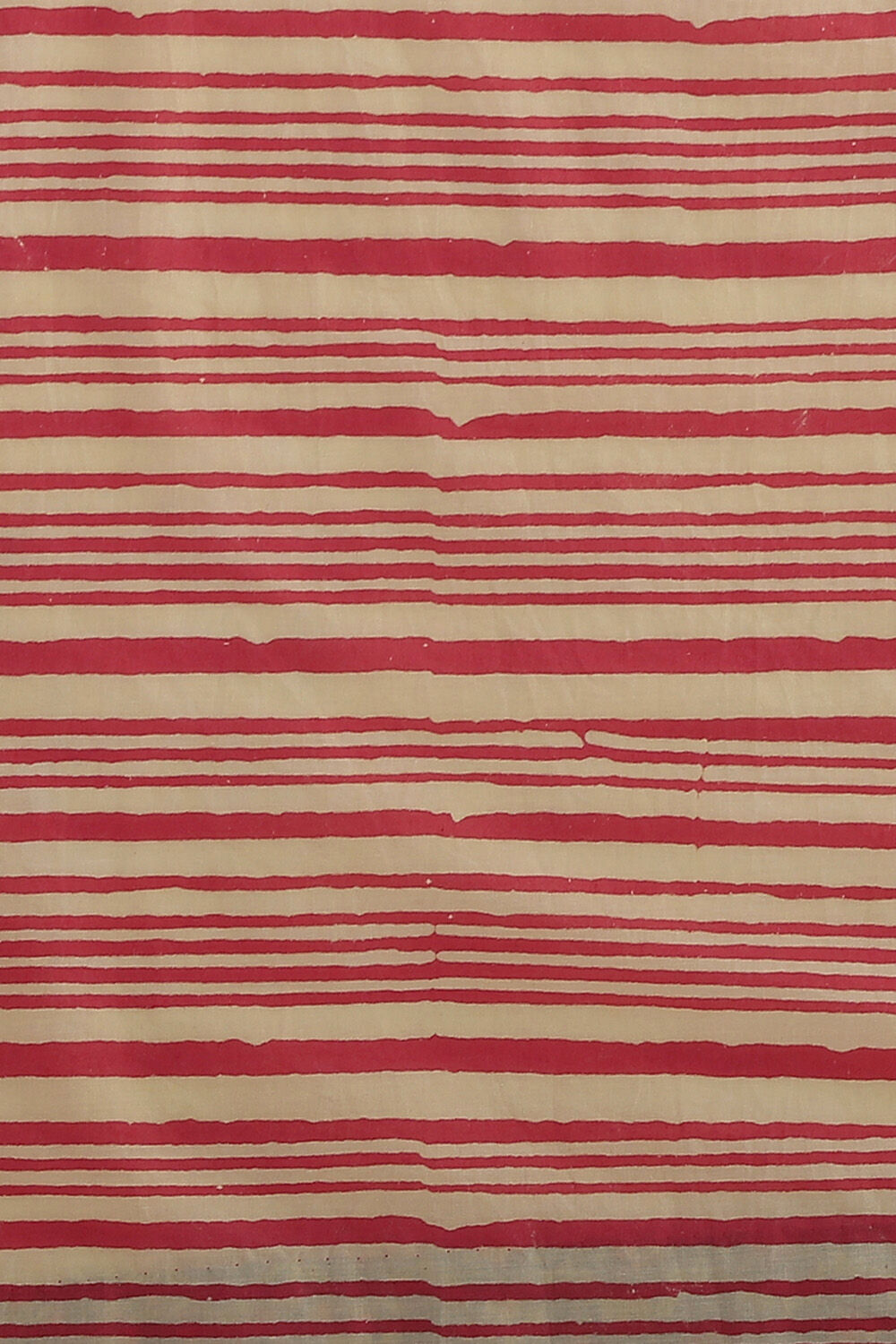 Pink Pure Cotton Hand Printed Saree image number null