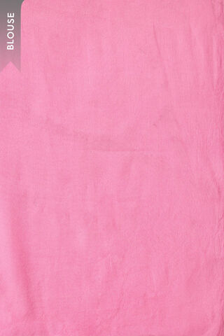Pink Screen Printed Viscose Organza Saree thumbnail image number null