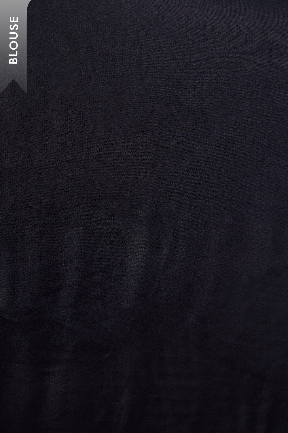 Black Printed Viscose Georgette Saree image number null
