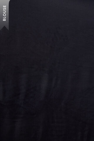 Black Printed Viscose Georgette Saree thumbnail image number null