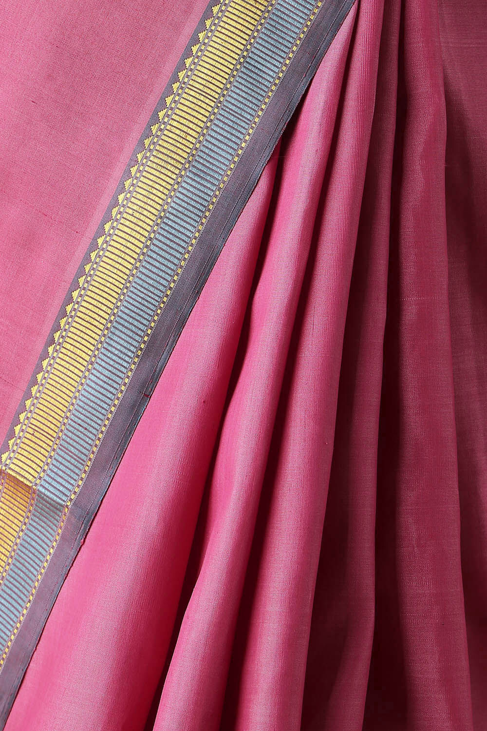 Pink Pure Silk Kanjivaram Saree image number null