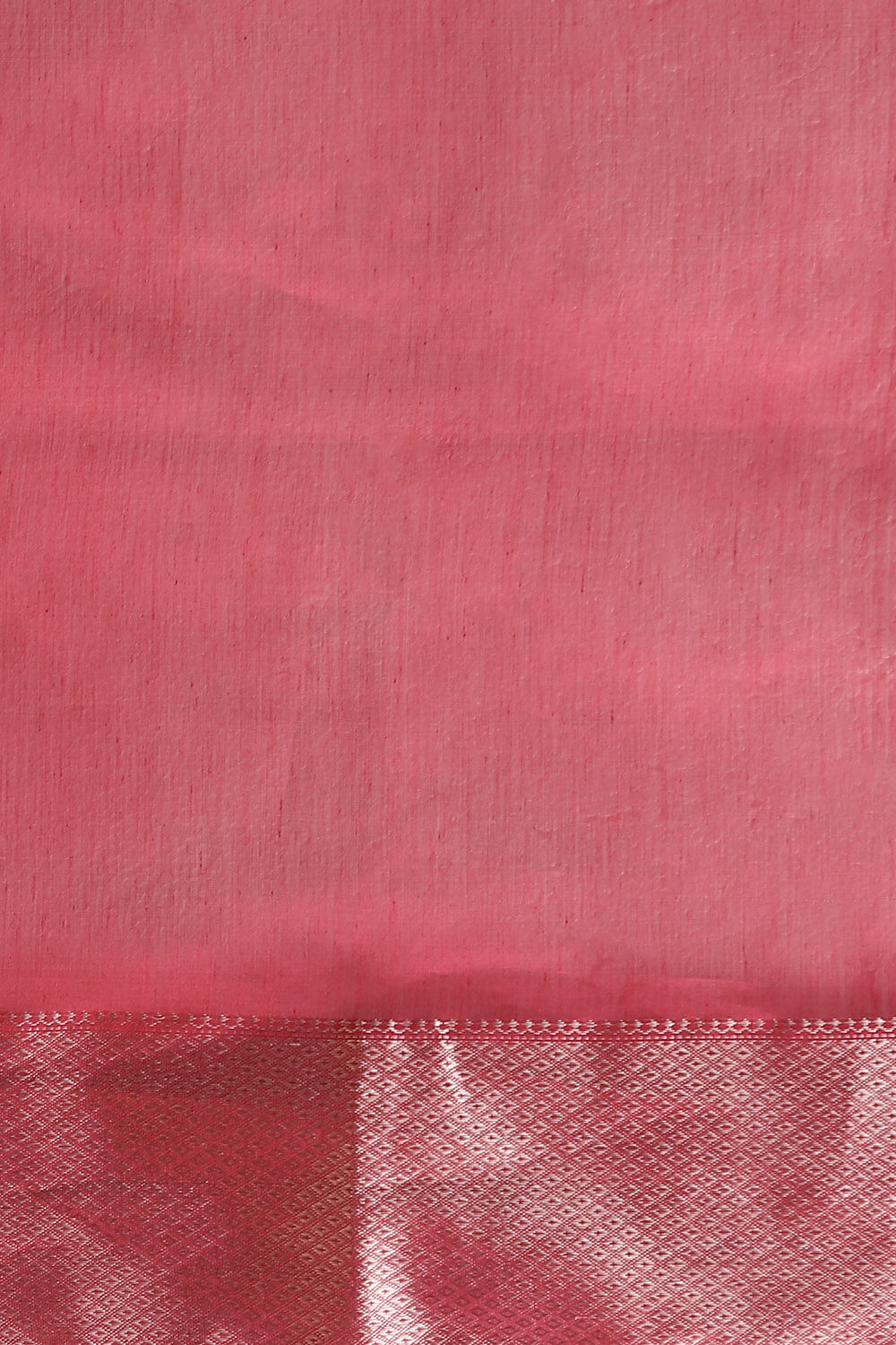 Dark Pink Pure Silk Cotton Maheswari Saree image number null
