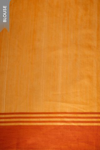 Light Orange Woven Pure Silk Cotton Chanderi Saree thumbnail image number null