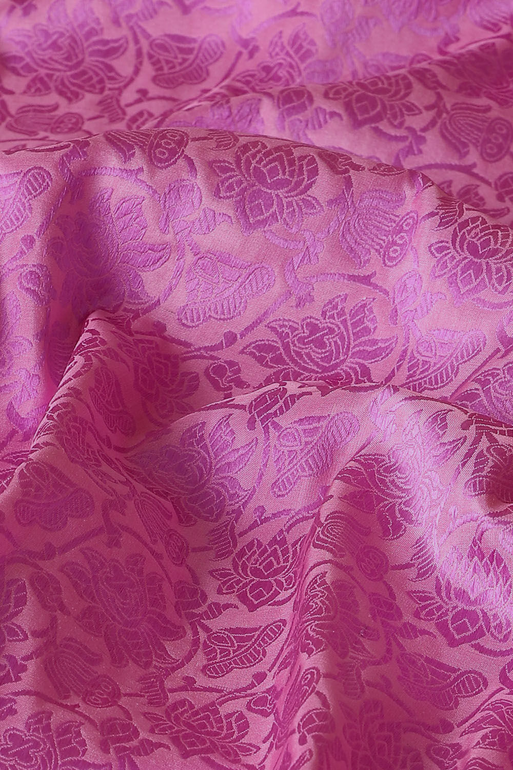 Light Pink Pure Silk Banarasi Brocade Saree image number null
