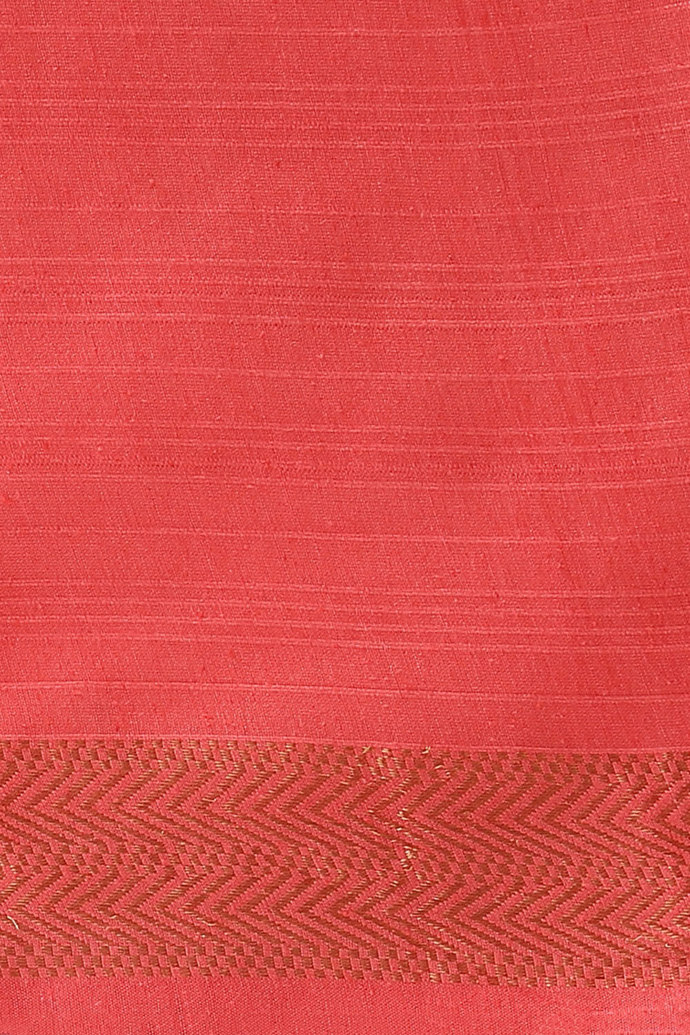 Red Pure Silk Woven Saree image number null