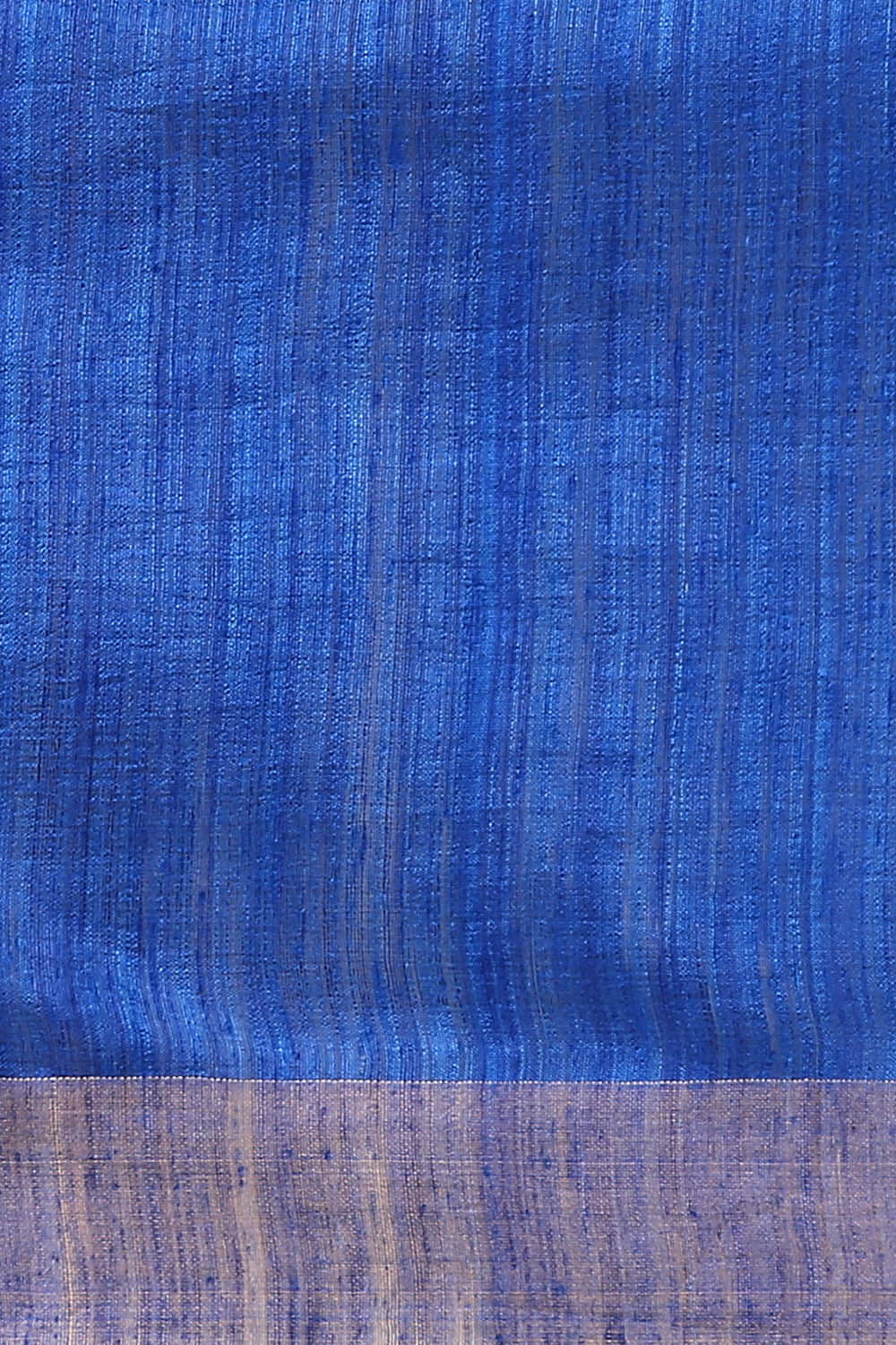 Blue Pure Silk Vanya Jamdani Saree image number null