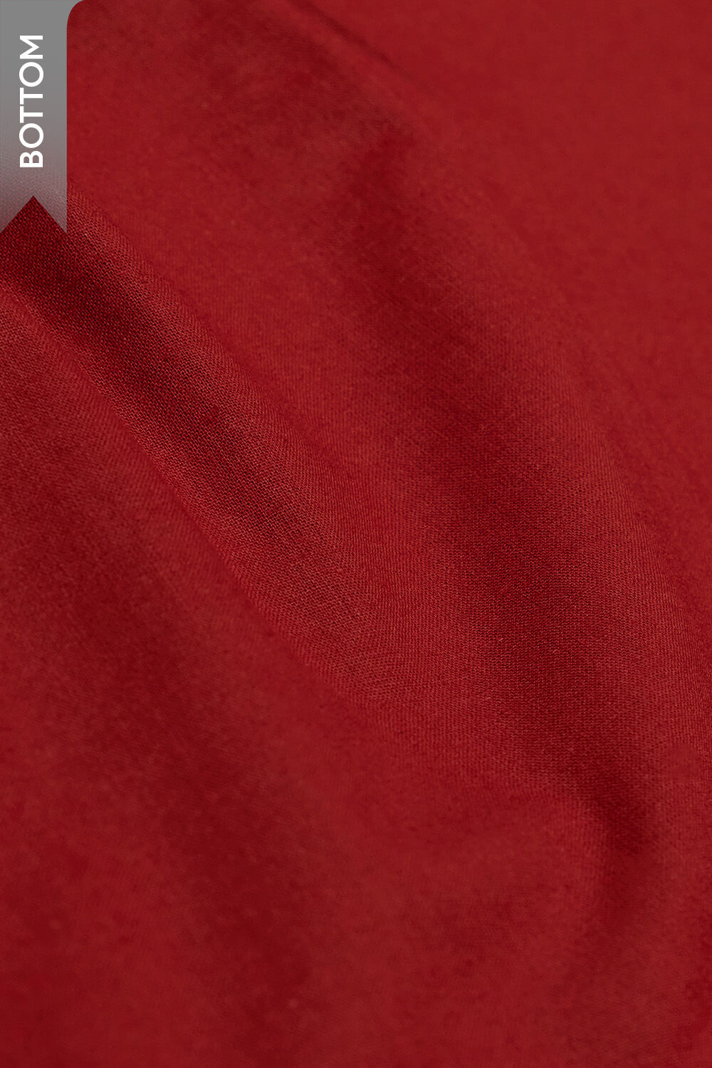 Red Pure Silk Cotton Gotta Patti Embroidered Unstitched Suit Set image number null