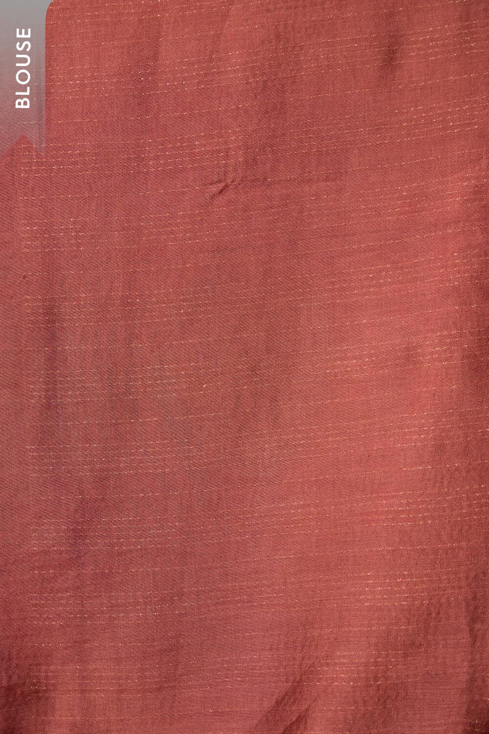 Brown Silk Modal Embroidered Saree image number null