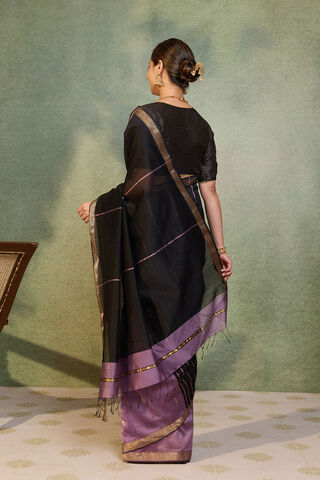 Multicoloured Silk Viscose Cutwork Banaras  Saree thumbnail image number null