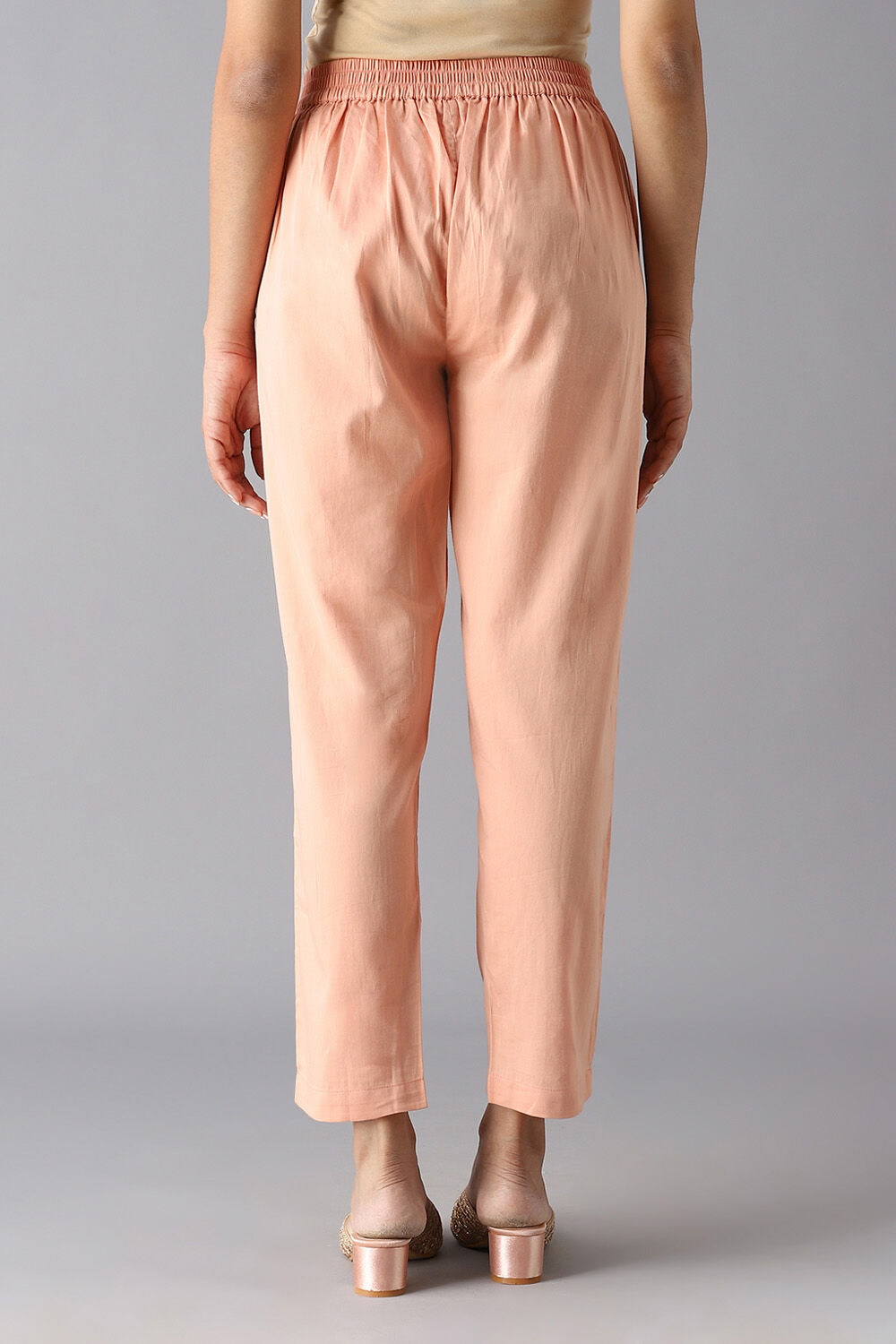 Light Pink Viscose Embroidered Kurta Set image number null