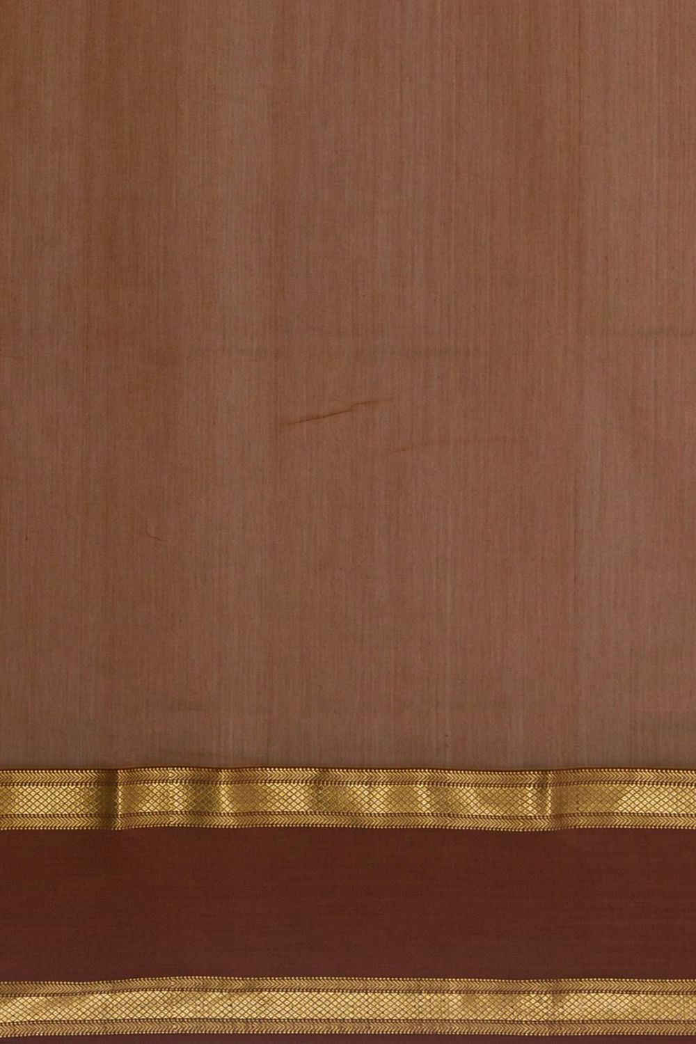 Light Red Pure Silk Cotton Maheswari Saree image number null