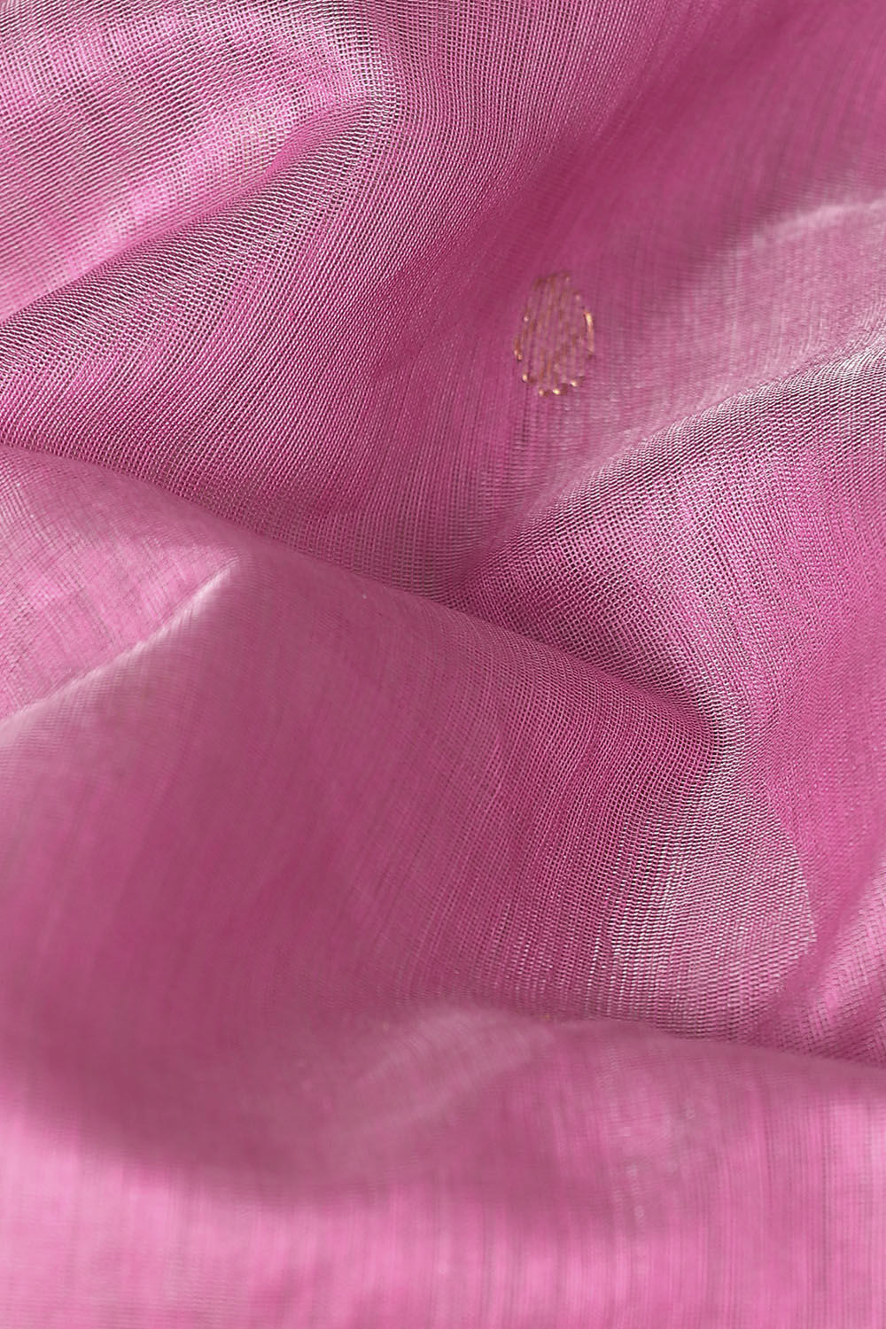 Light Pink Pure Silk Cotton Chanderi Saree image number null