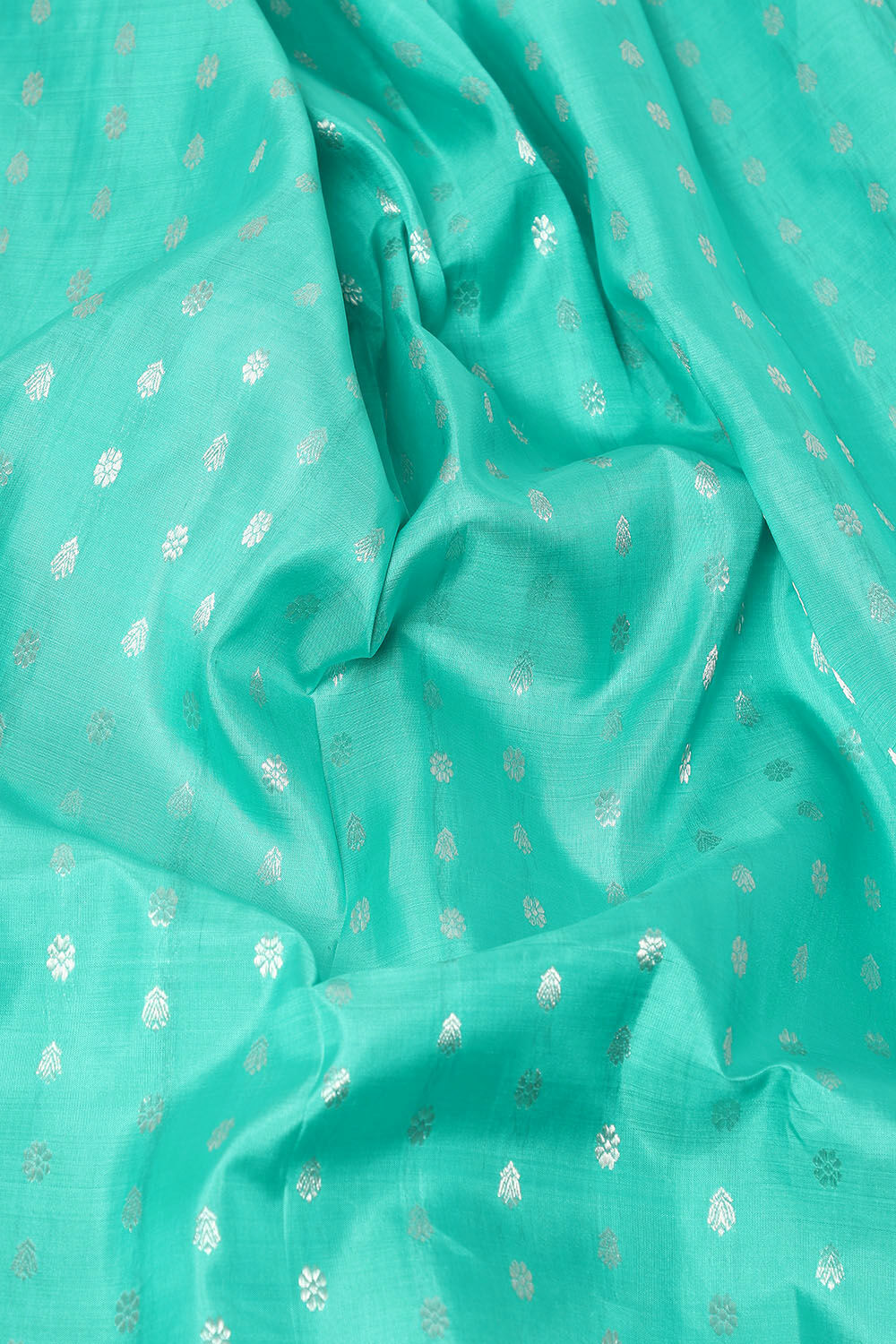 Light Green Pure Silk Kanjivaram Saree image number null