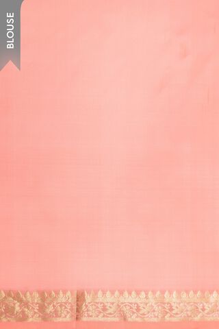 Pink Silk Viscose Cutwork Banaras Inspired Design Saree thumbnail image number null